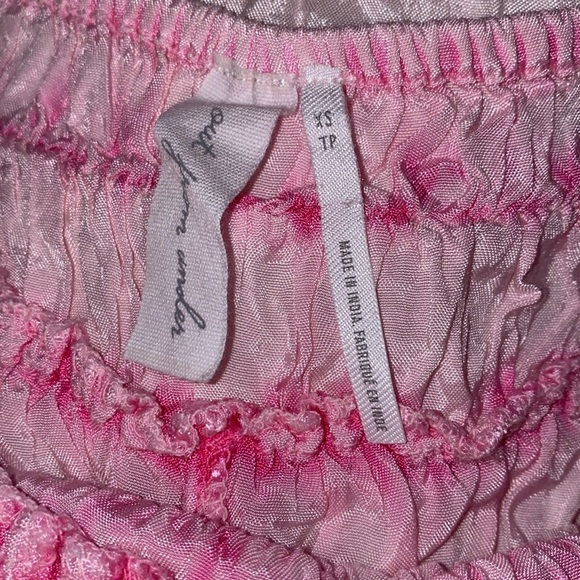 Urban Outfitters Out From Under Holden Cargo Romper Pink Wash XS - Picture 9 of 9